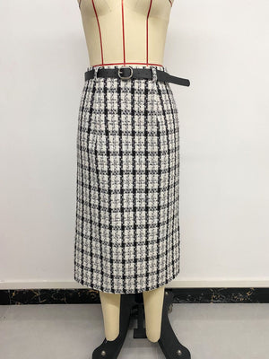 off-white midi skirt