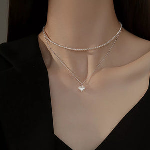 necklace in silver