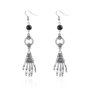 earrings in Silver with figurative and drop earrings