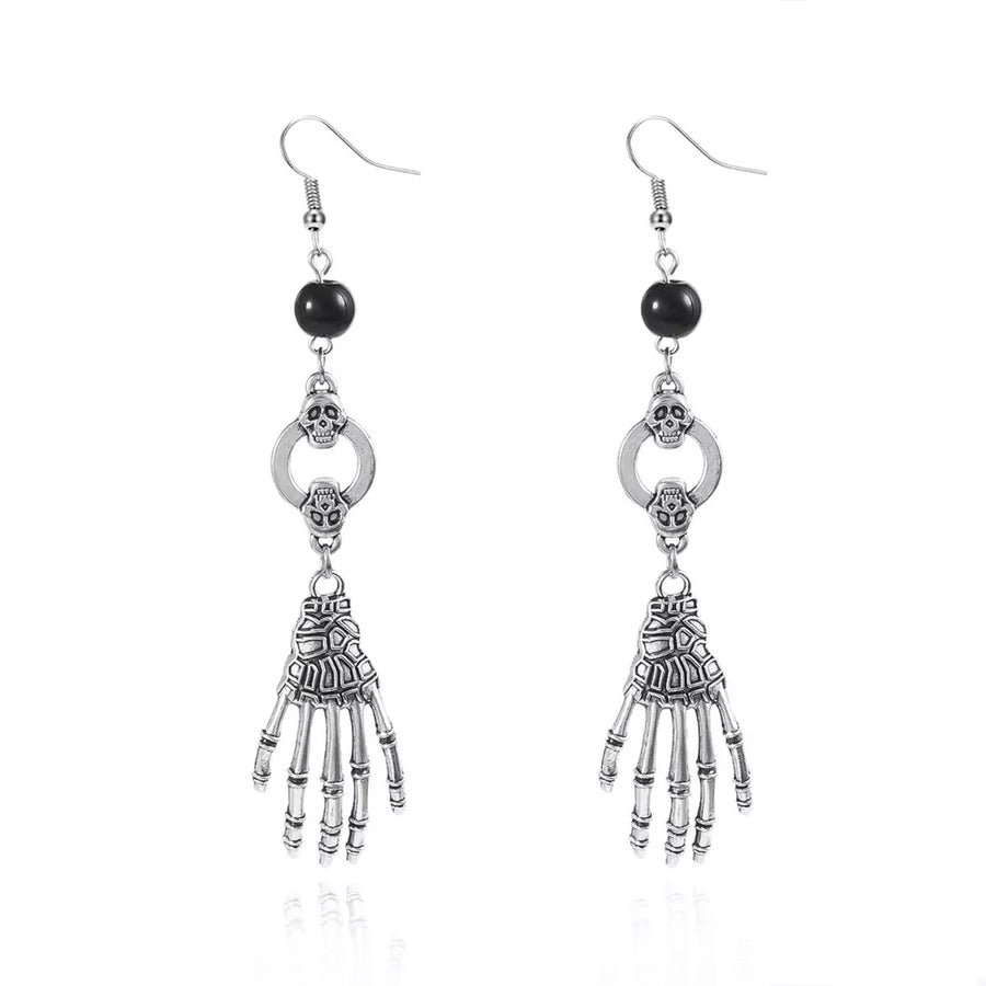 earrings in Silver with figurative and drop earrings