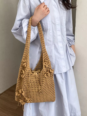 Polyester Imported Size &amp handbag in camel with relaxed silhouette