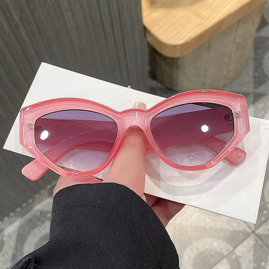 sunglasses in Blush Pink with tortoiseshell and UV400 protection