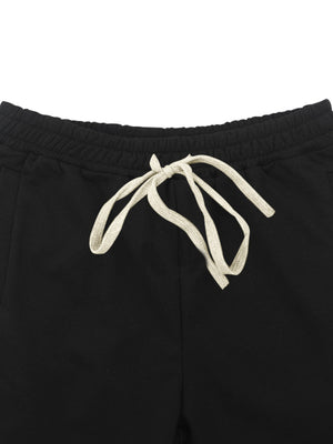 Men's Full Size Side Snap Button Pants Plus Size in Black, view 11