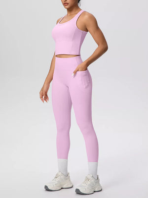athletic tank in Light Blue