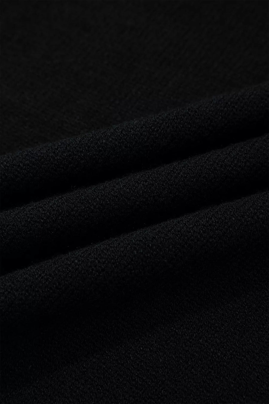 preppy sweater vest in Black with collared