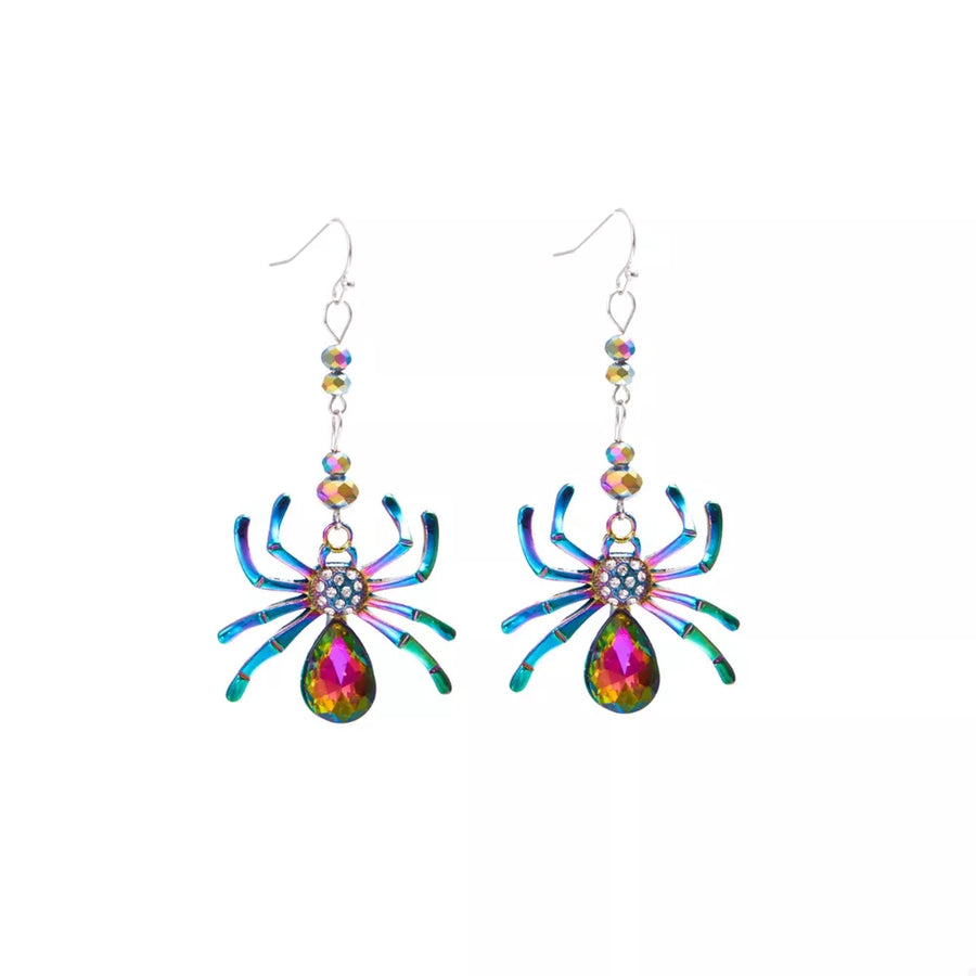 artsy earrings in iridescent with not applicable