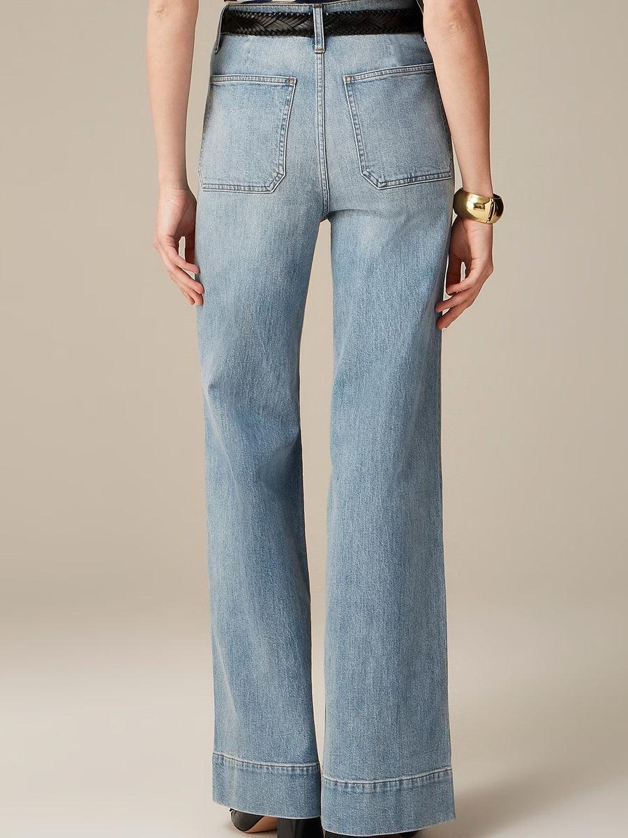 jeans in Dark Gray with pocketed and full-length