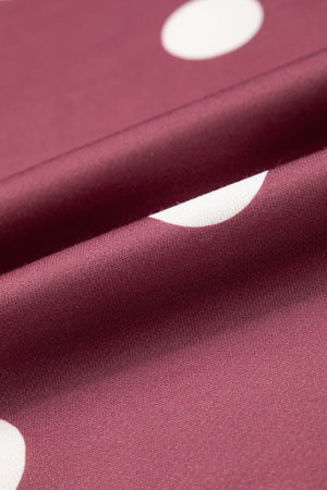 sweatshirt featuring polka dot in light pink with 100% polyester Care instructions: Machine wash cold texture
