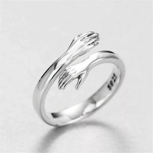 romantic ring in silver with not applicable