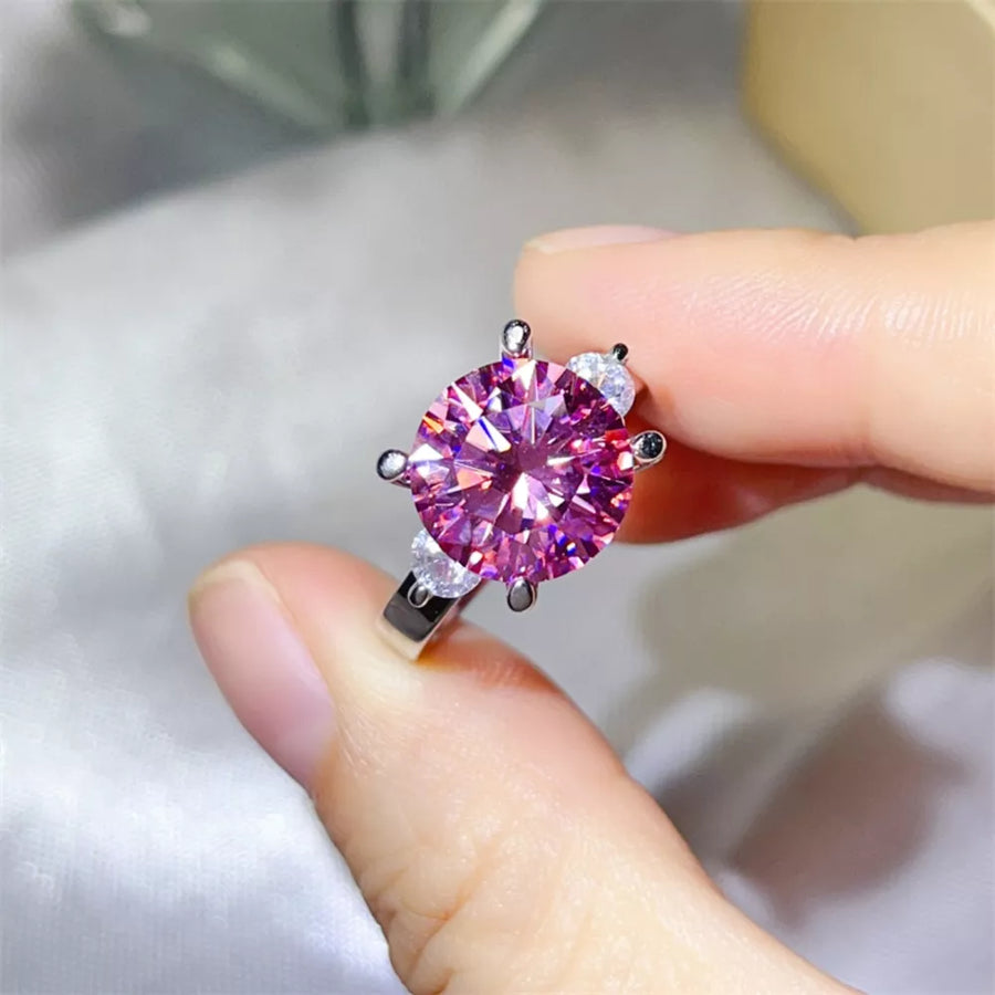 glam ring in silver with n/a