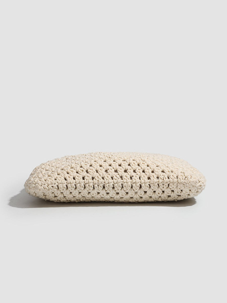 tote featuring geometric in cream with Polyester Imported Size &amp texture