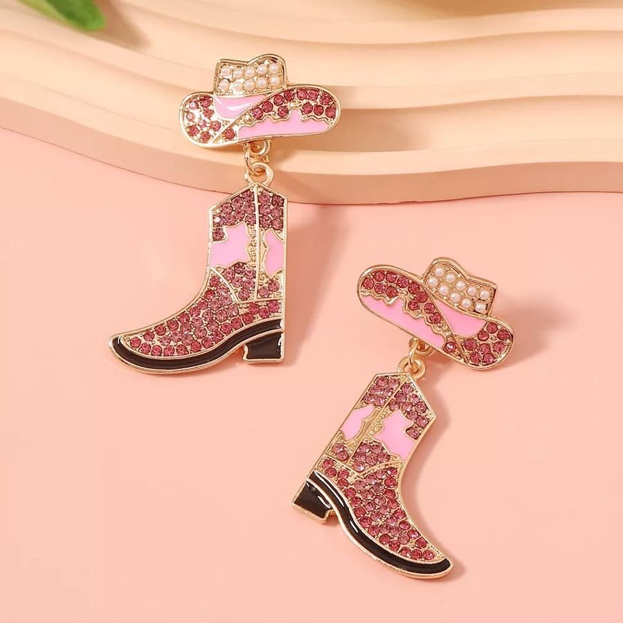 Synthetic Pearl,Resin,Zinc alloy,Rhinestone Care instructions: Avoid wearing dur earrings in dark red with dangle silhouette