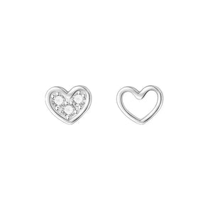 romantic earrings in Silver with N/A