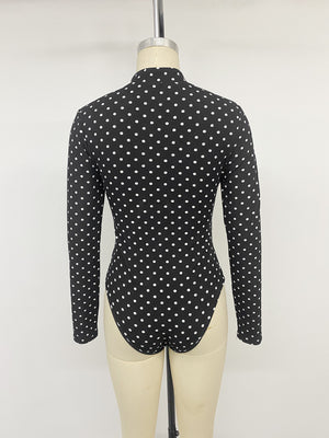 black bodysuit