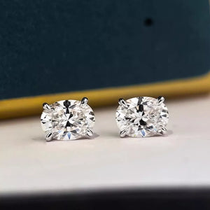 Silver earrings