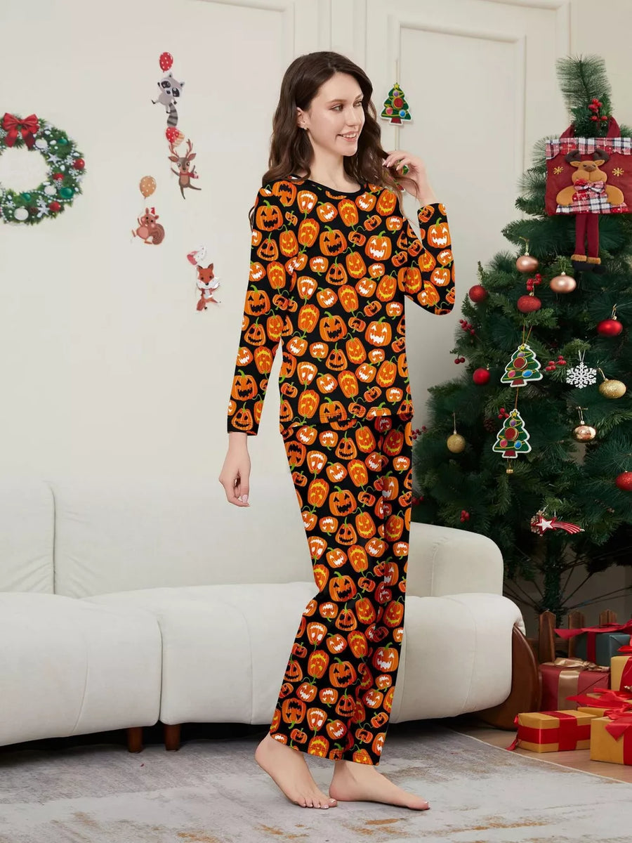 Dad pajama set with full-length and pullover, elastic