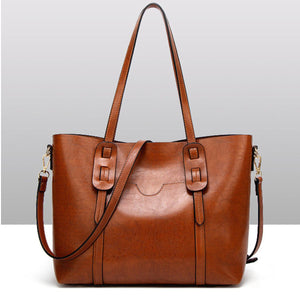 cognac tote