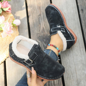 Suede,Fluff,Rubber Imported Size &amp loafers in Blue with regular silhouette