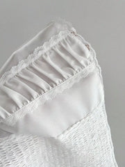Smocked Lace Detail Cami option 3