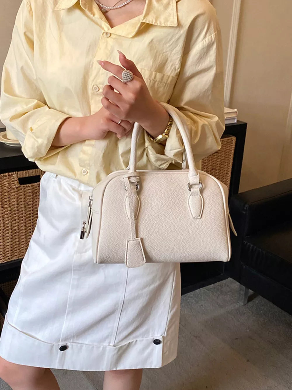 crossbody bag in black