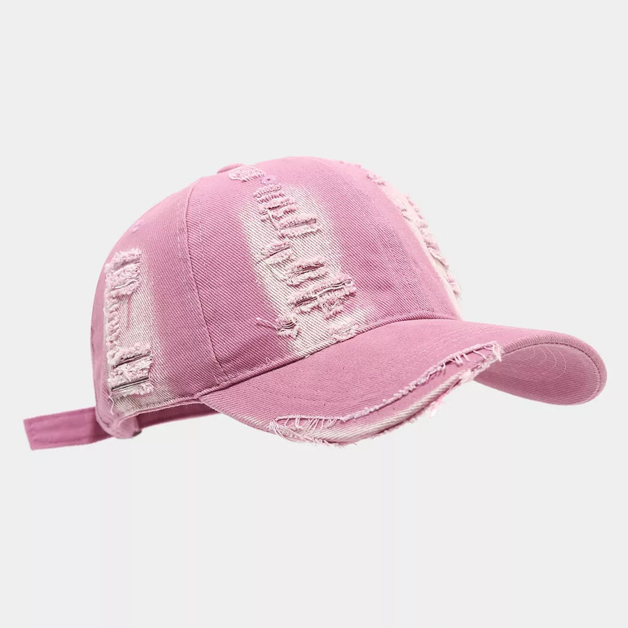 cotton Imported Size &amp cap in Light Blue with fitted silhouette