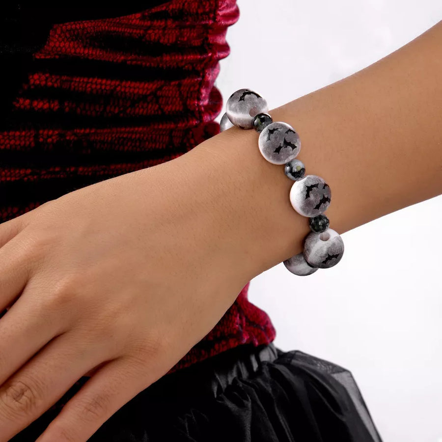 Polymer clay Care instructions: 1 jewelry set in dark gray with not applicable silhouette