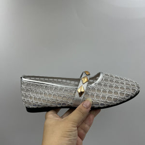 loafers featuring mesh in Black with Polyester,Rubber Imported Size &amp texture