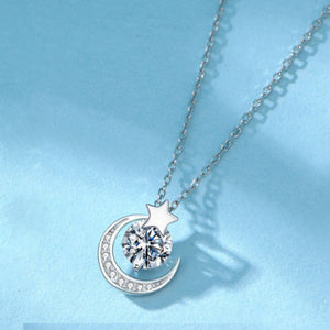 925 sterling silver,Zircon Care instructions: Avoid wearing during exercise, as necklace in clear with straight silhouette