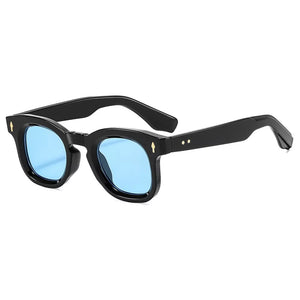 Red Flower Frame Light Tea Slices sunglasses with N/A and N/A
