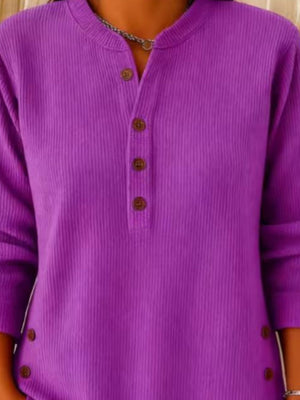 henley in Wine Red