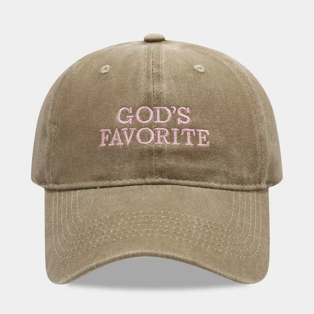 light pink structured cap with N/A
