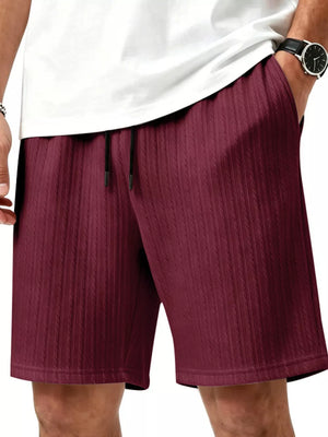 athleisure athletic shorts in White with N/A