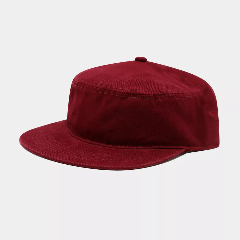 cotton Imported Size &amp hat in charcoal with fitted silhouette