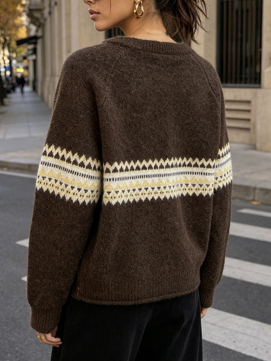 light gray cardigan