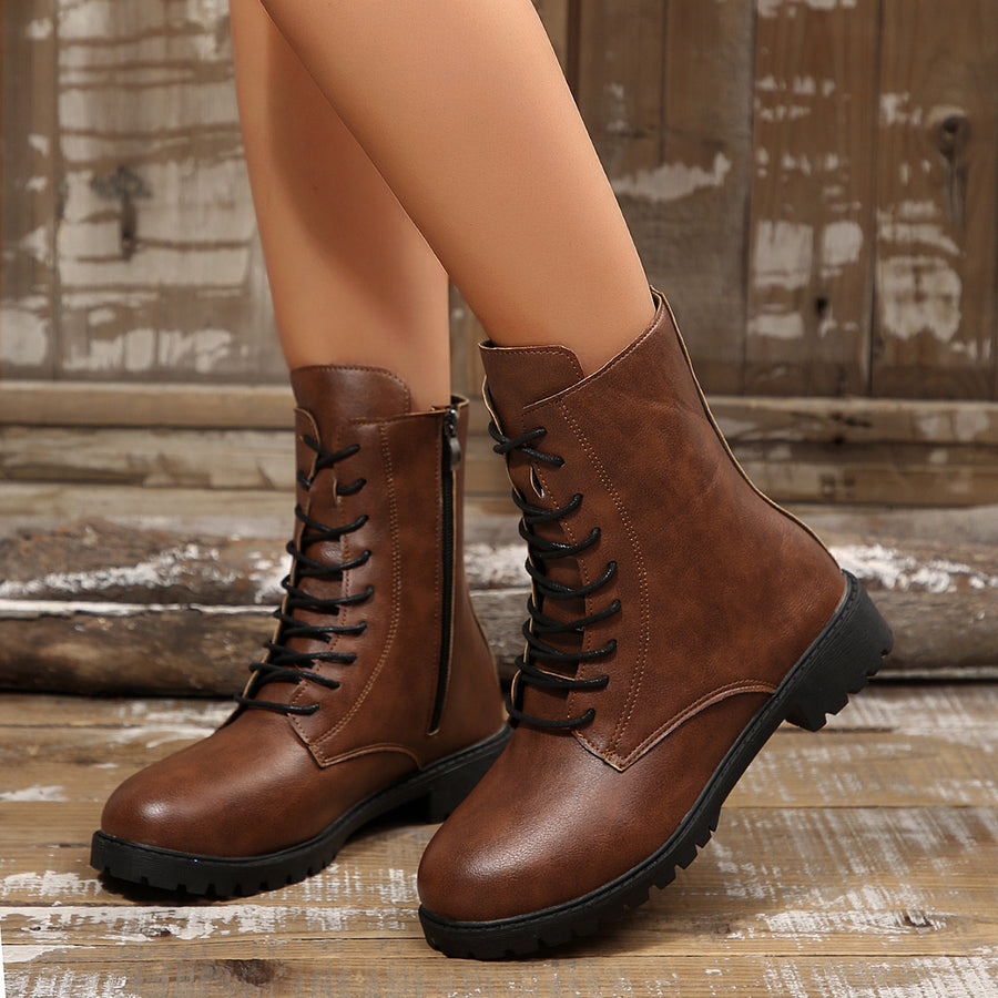 boots in Gray