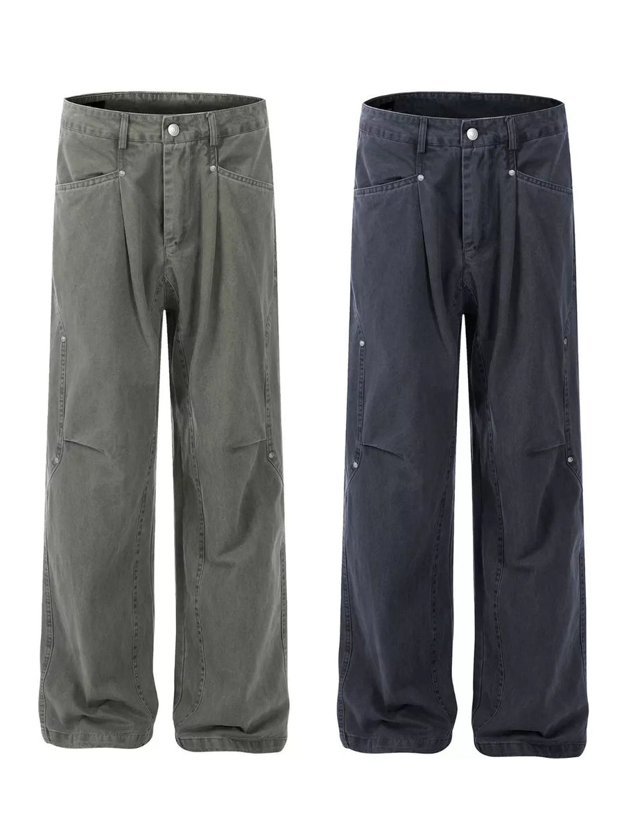Green with Men's Full Size Loose Fit Sweatpants