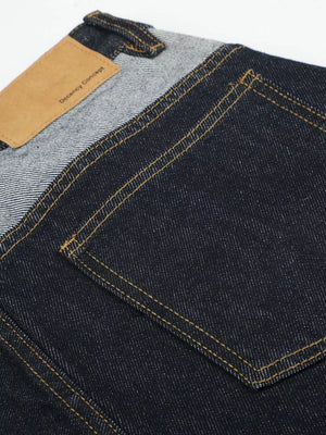 Men's Button Fly Denim Capris option 4