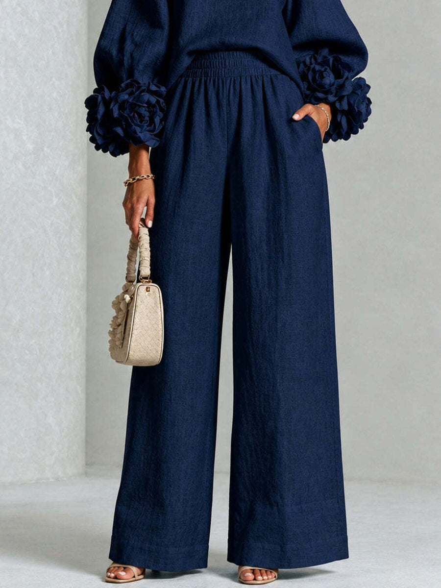 Dark Navy two-piece set