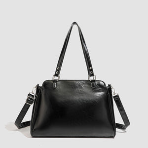 Black with handbag with multi-pocket 8