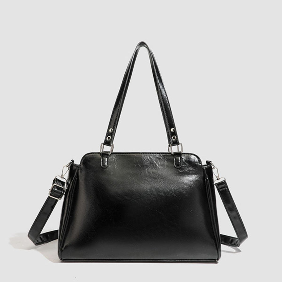 Black with handbag with multi-pocket 8