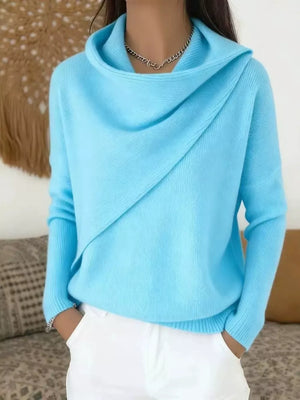 White pullover sweater