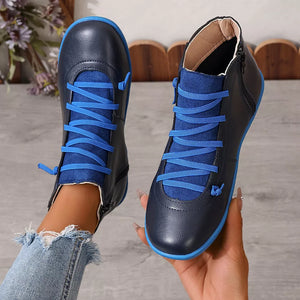 Black ankle boots