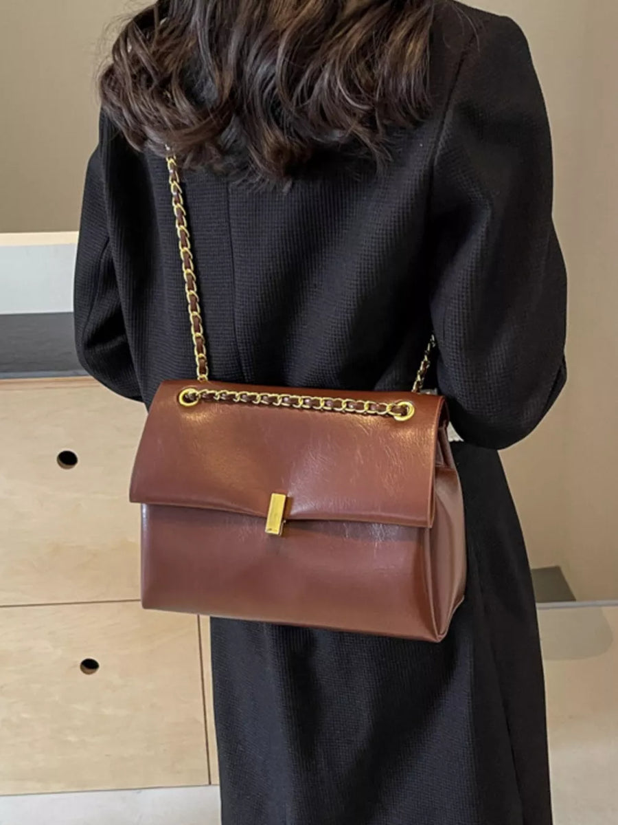 Chain Strap Shoulder Bag option 6