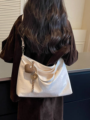 black with crossbody bag with adjustable strap