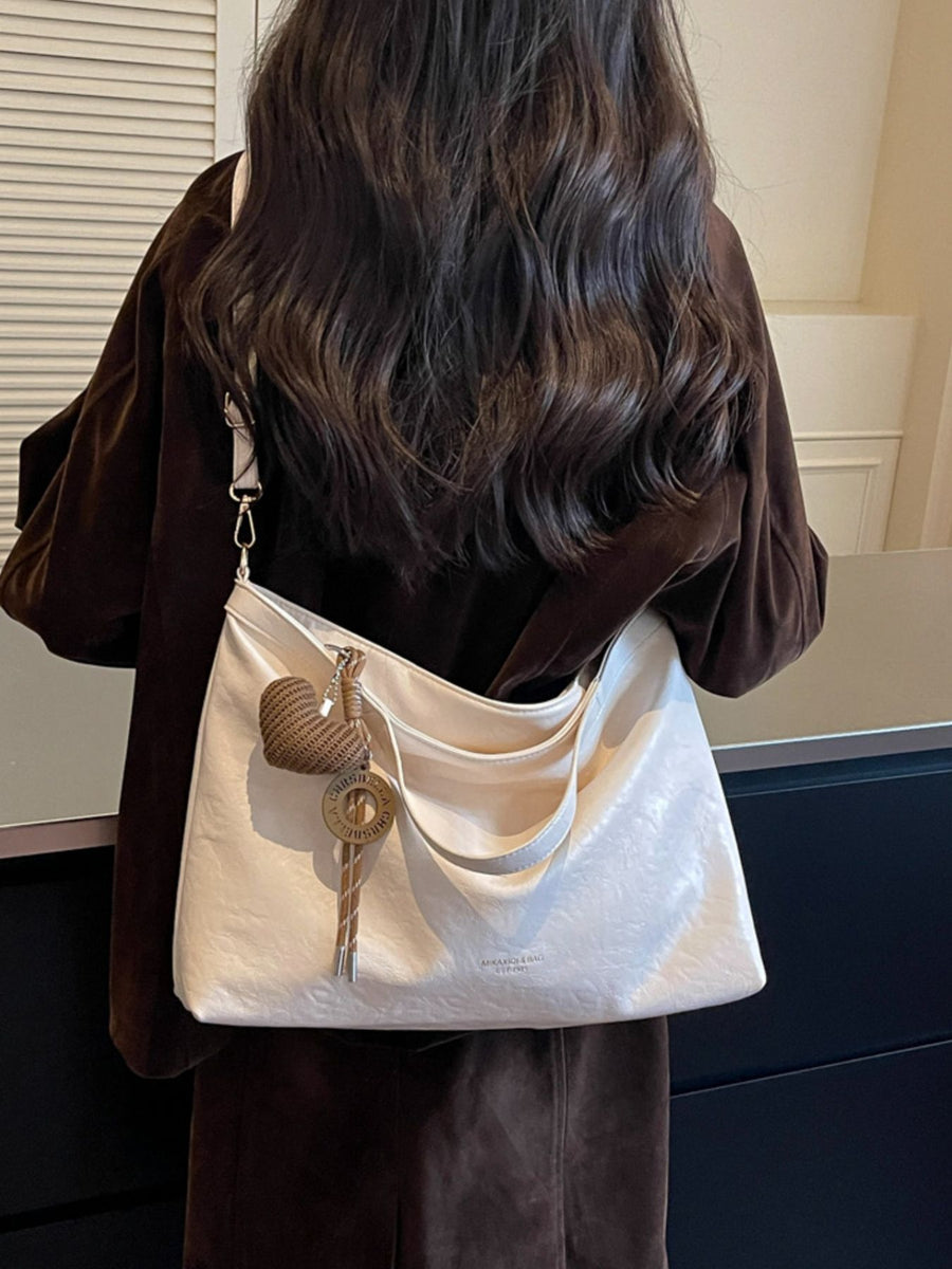 black with crossbody bag with adjustable strap