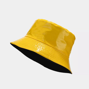polyester Imported Size &amp hat in Gold with bucket silhouette