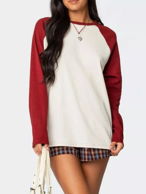 White+red t-shirt