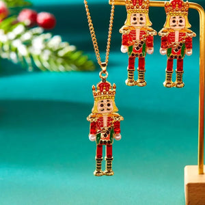 Red necklace with collarbone-length and lobster clasp