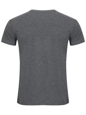 Black Crew-neck Short-sleeve Top