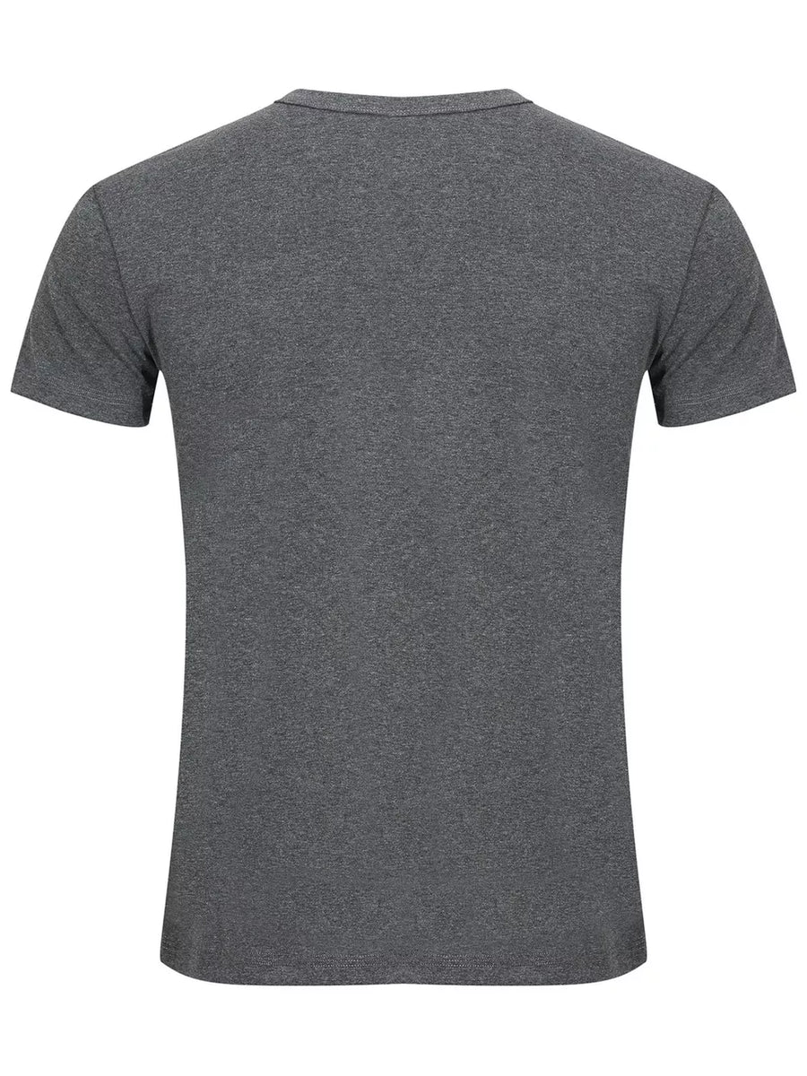 Black Crew-neck Short-sleeve Top